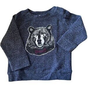 Tucker + Tate Cozy Marled Bear Long Sleeve Tee 9 Months